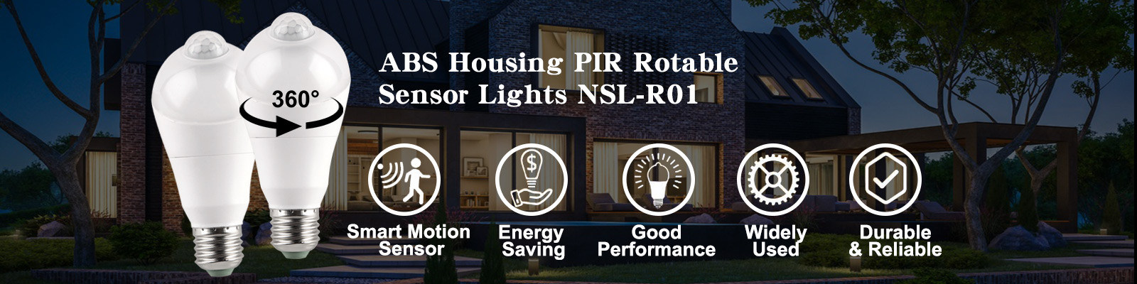 lâmpadas LED de exterior